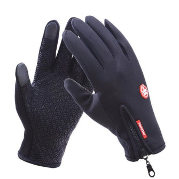 Diona j Other - Protective Touch screen Cycling Anti Slip Water proof Sports Warm Gloves - Black